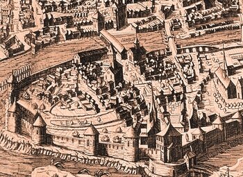 "Plan de Tholose" (détail) Nicolas Berey 1663