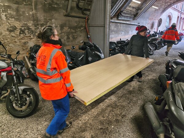 transport dans contenant sur-mesure