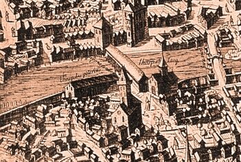 "Plan de Tholose" (détail) Nicolas Berey 1663