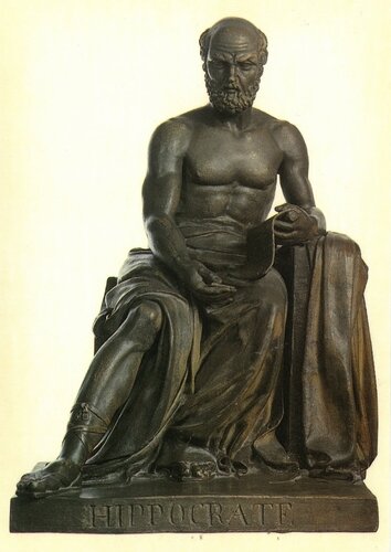 08 - Statue d'Hippocrate