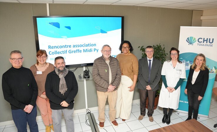 Rencontre avec les associations du collectif greffe Midi Py en février 2025