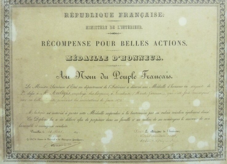Récompense pour belles actions