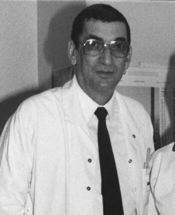 Le docteur André Graulle, vers 1960